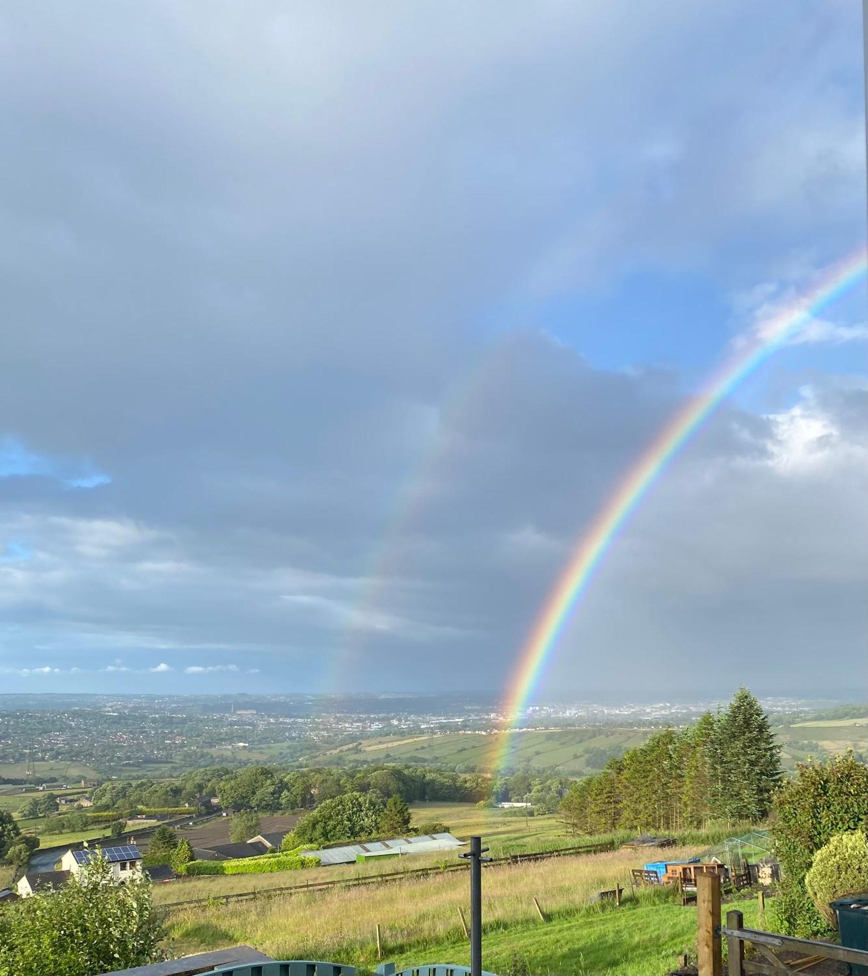 Mountain View Daire Queensbury Dış mekan fotoğraf